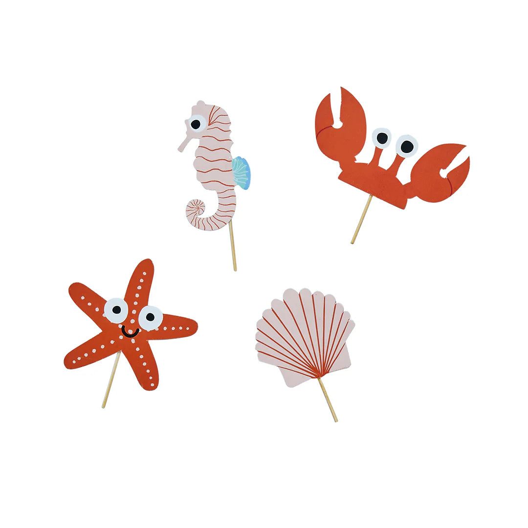 Sea Friends Food Picks (Pack of 12) - Anilas UK