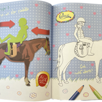 Princess Top- My Pony & Me Sticker Activity Book - Anilas UK