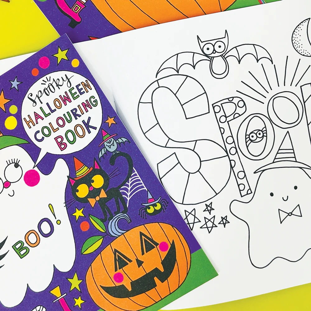 Halloween Colouring Book by Rachel Ellen Designs - Anilas UK