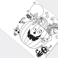 
              Halloween Colouring Book by Rachel Ellen Designs
            