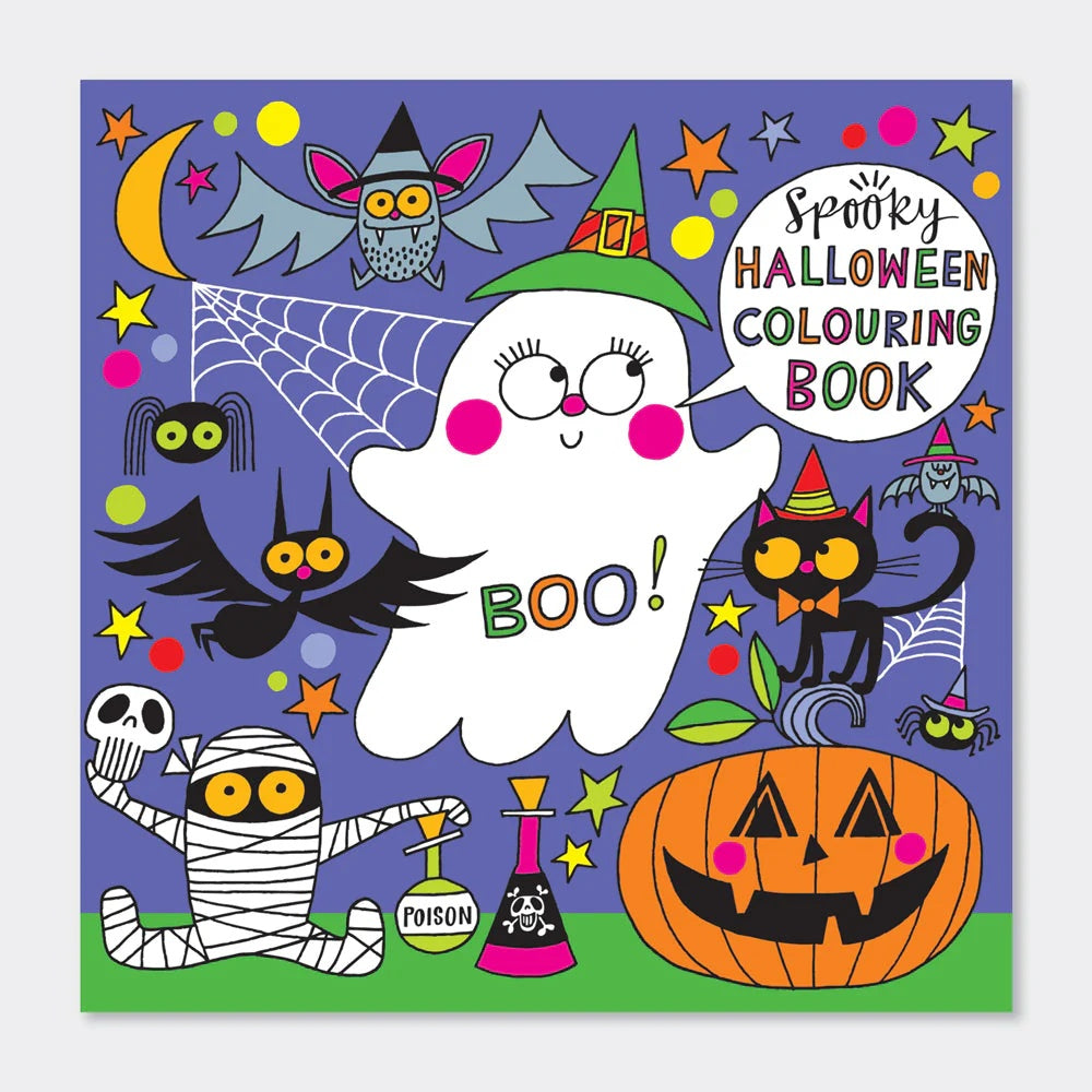Halloween Colouring Book by Rachel Ellen Designs - Anilas UK