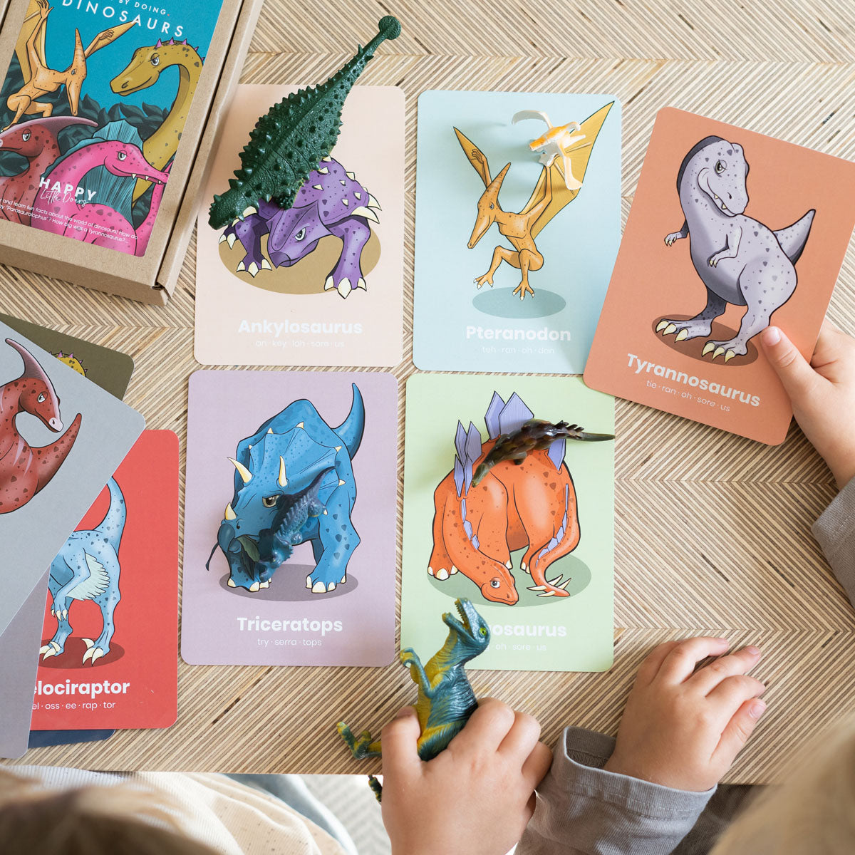 Dinosaur Activity Flashcards - Anilas UK
