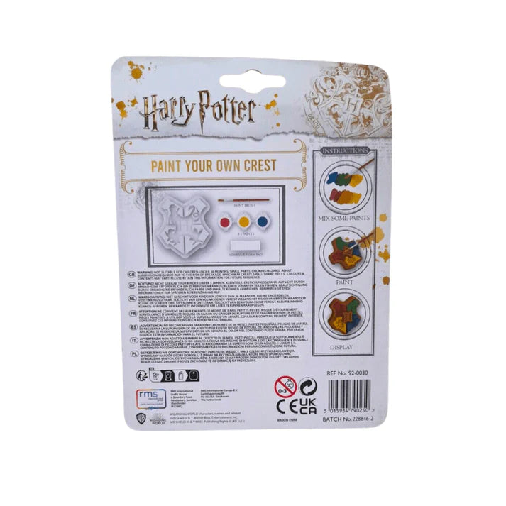 Harry Potter Paint Your Own Crest - Anilas UK