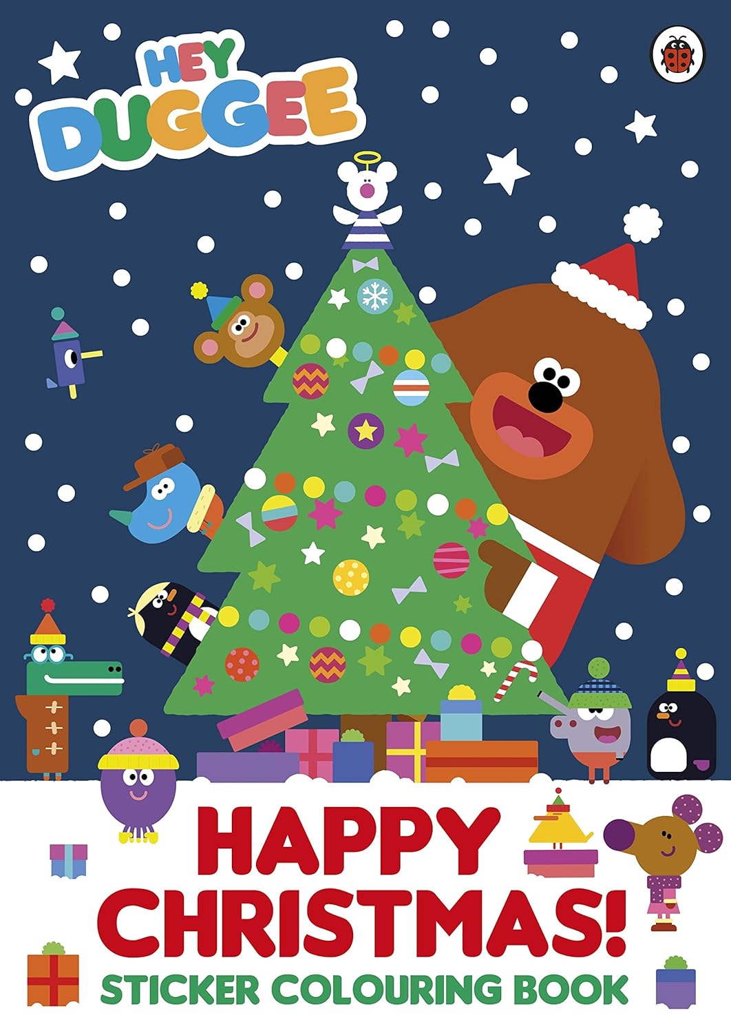 Hey Duggee Happy Christmas Sticker Colouring Book - Anilas UK