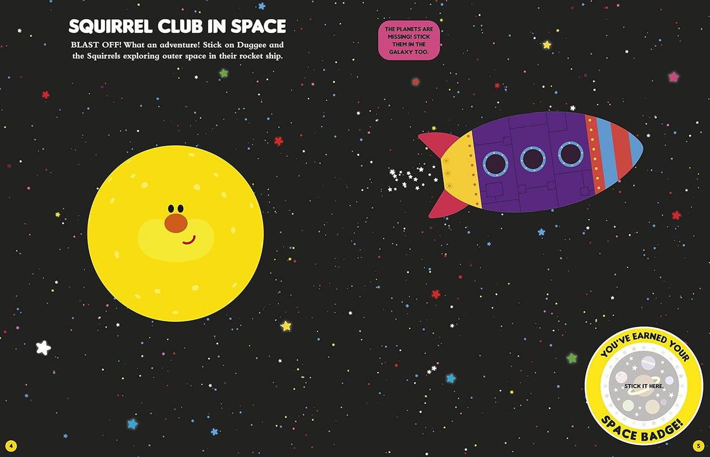 Hey Duggee Dress-Up Sticker Book - Anilas UK