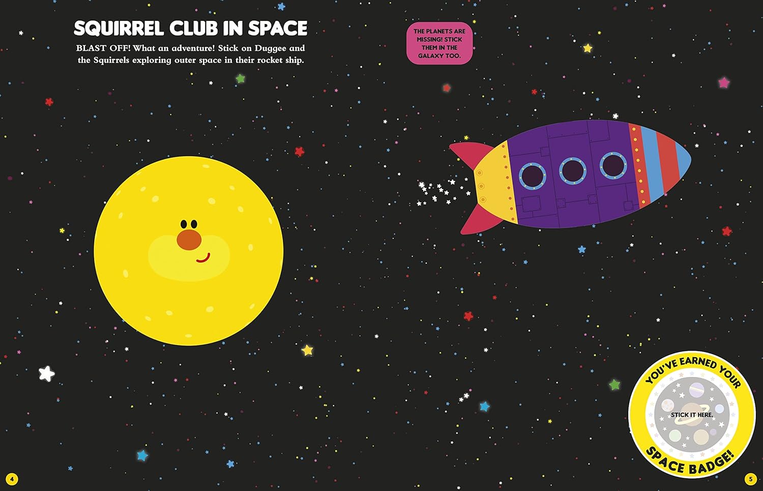 Hey Duggee Dress-Up Sticker Book - Anilas UK