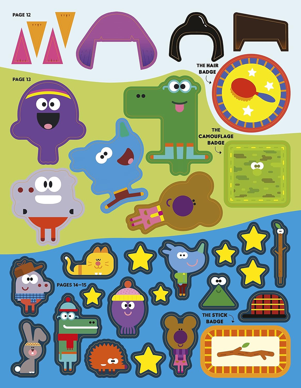 Hey Duggee Dress-Up Sticker Book - Anilas UK