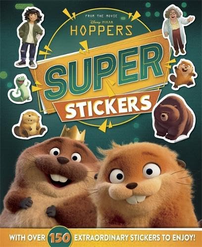 Disney Pixar Hoppers Super Sticker and Activity Book - Anilas UK