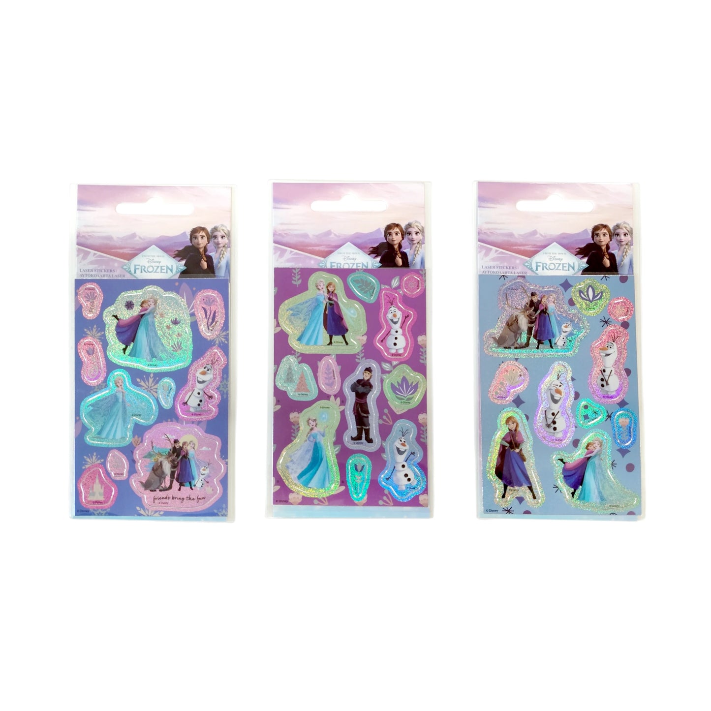 Disney Frozen Laser Stickers - Anilas UK