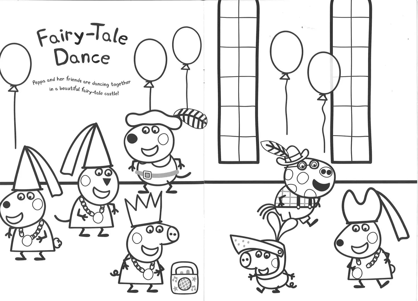 Peppa Pig - Colourful Creatures - Colouring Book - Anilas UK