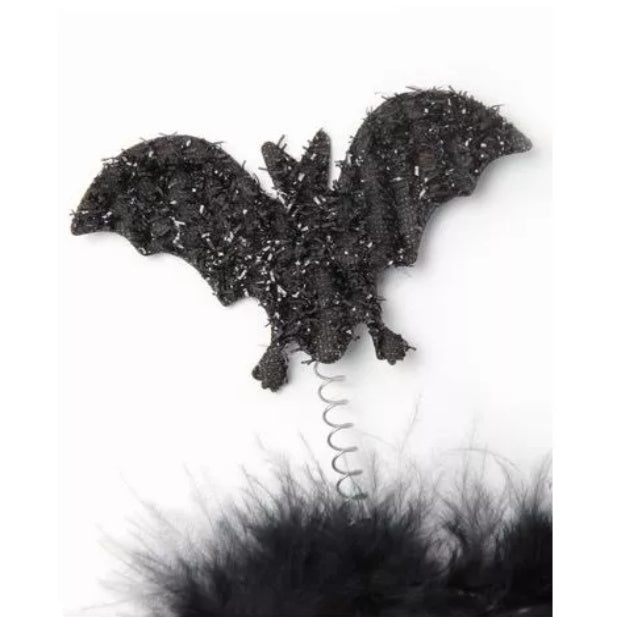 Black Glitter Bat Deeley Bopper - Anilas UK