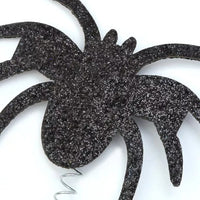 Black Glitter Spider Deeley Bopper - Anilas UK