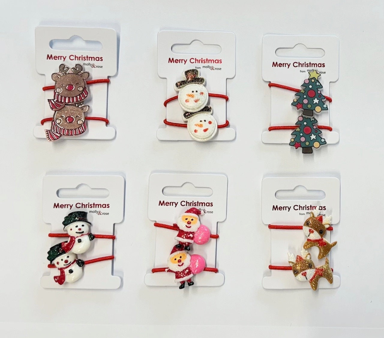 Christmas Hair Bobbles - Anilas UK