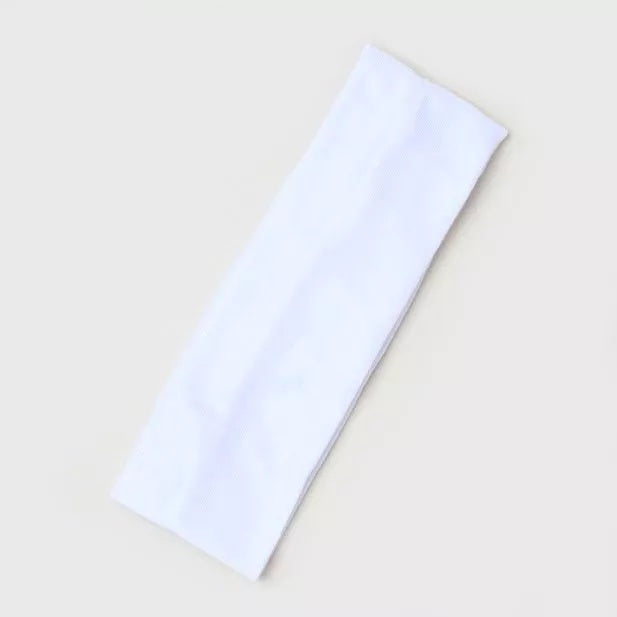 White School Headband Bandeau -7cm - Anilas UK