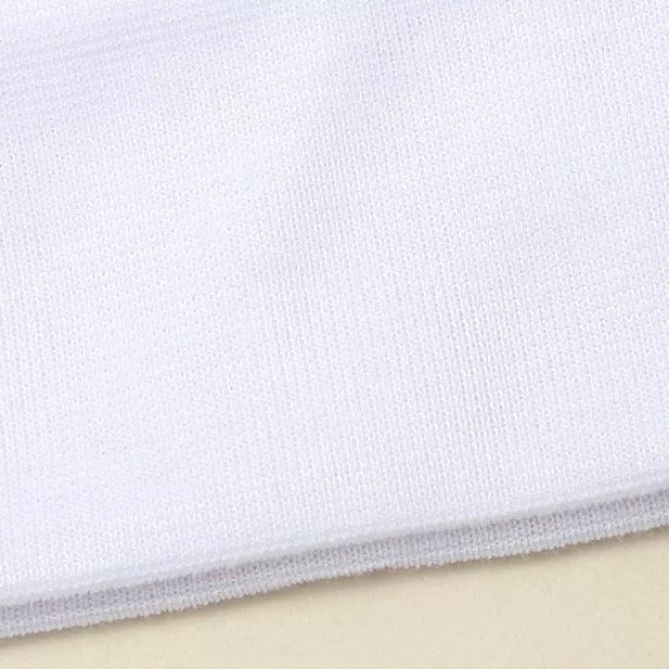 White School Headband Bandeau -7cm - Anilas UK