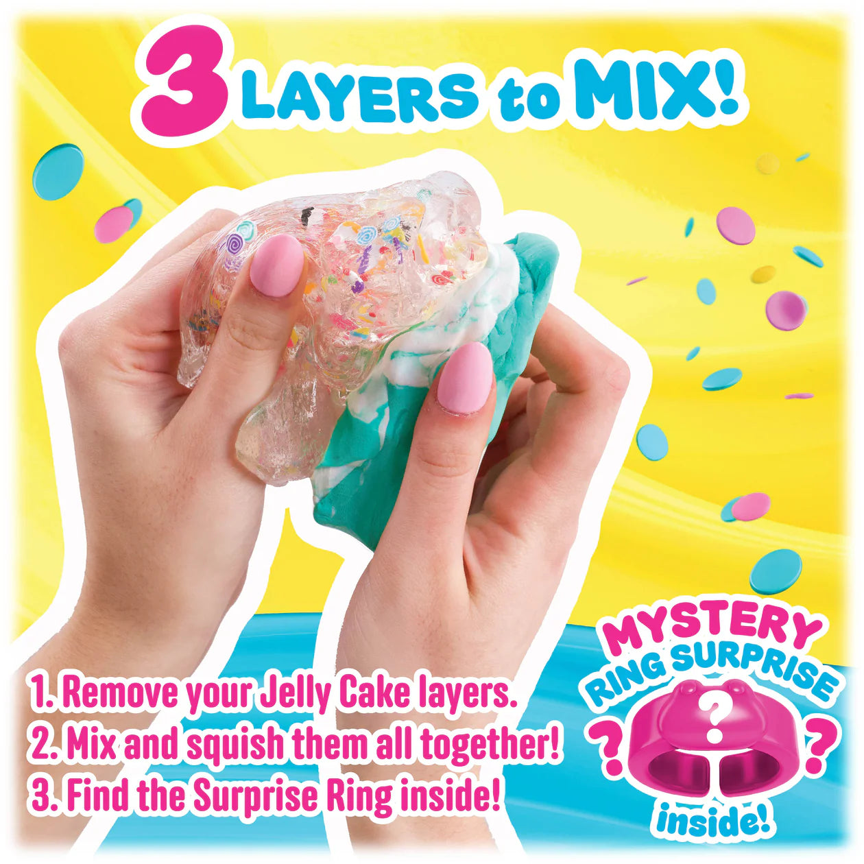 Jelly Cakes Series 1 - Chillin Cakes Slime and Clay Squishy Toy