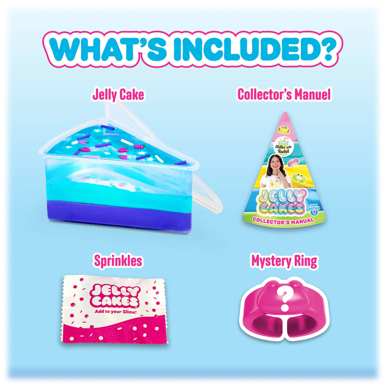 Jelly Cakes Series 1 - Chillin Cakes Slime and Clay Squishy Toy