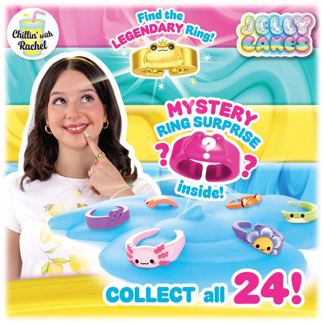 Jelly Cakes Series 1 - Chillin Cakes Slime and Clay Squishy Toy