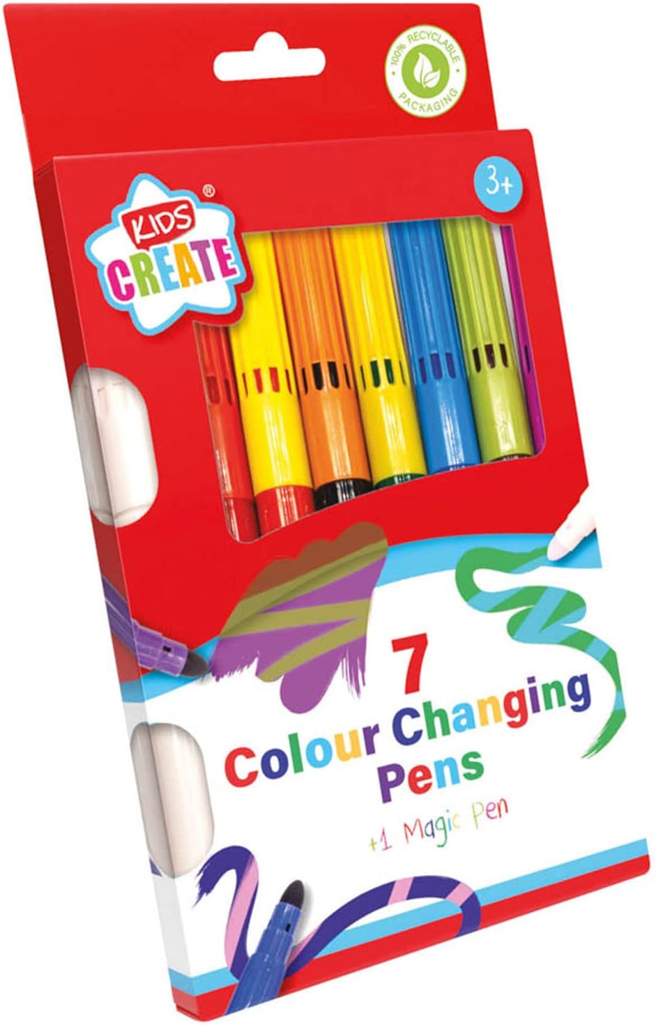 7 Colour Changing Pens & 1 Magic Pen