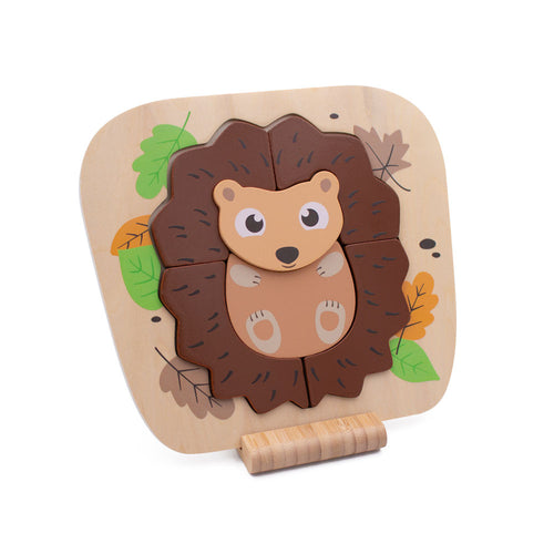 Woodland Hedgehog Raised Puzzle - Anilas UK