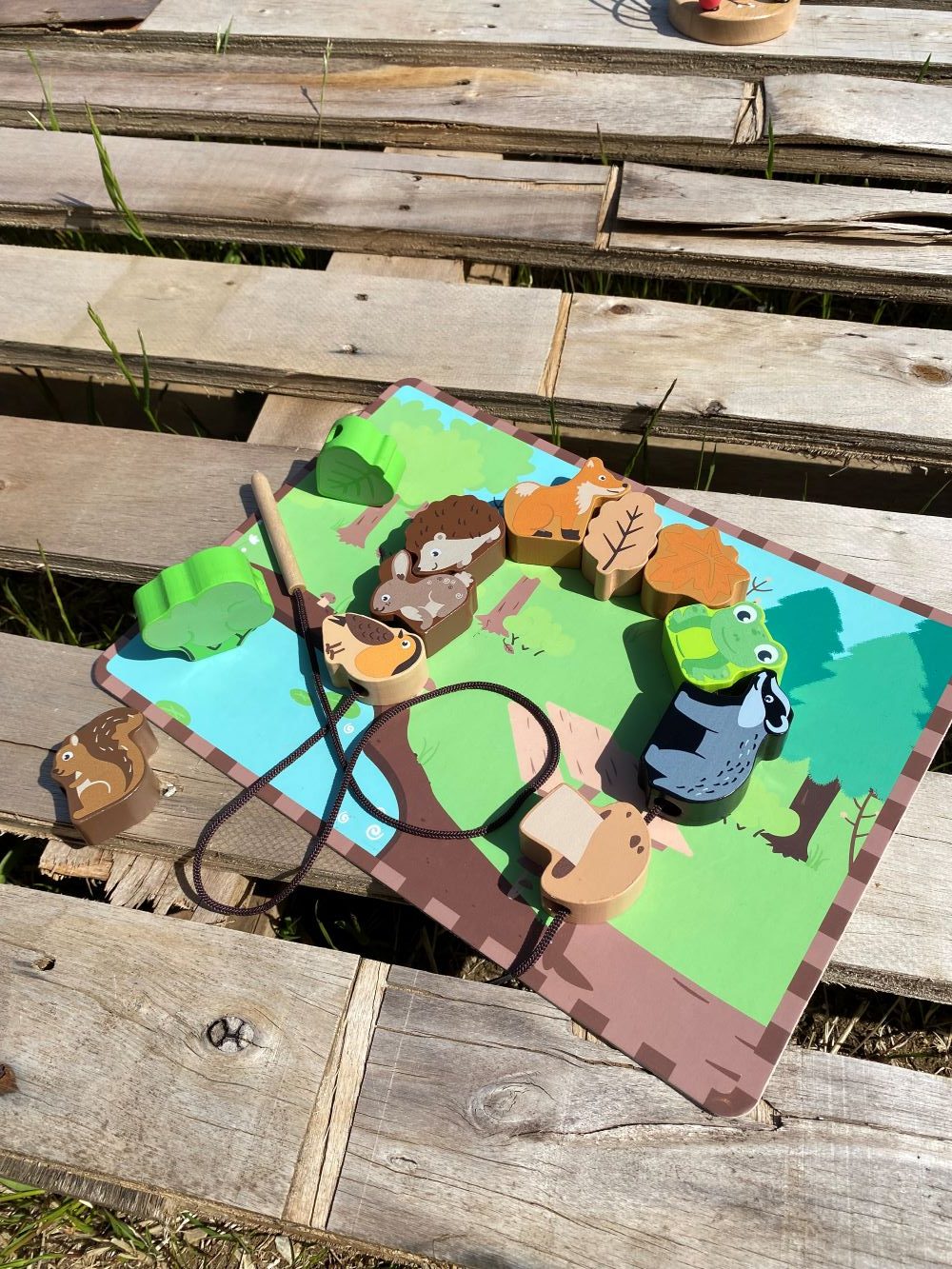 Woodland Lacing Game - Anilas UK