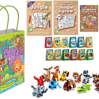 Deluxe Jungle Themed Party Bags with Fillers - Anilas UK