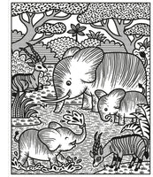 
              Jungle Magic Painting Book - Anilas UK
            