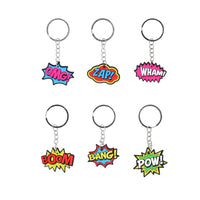 Comic Impact Keychains