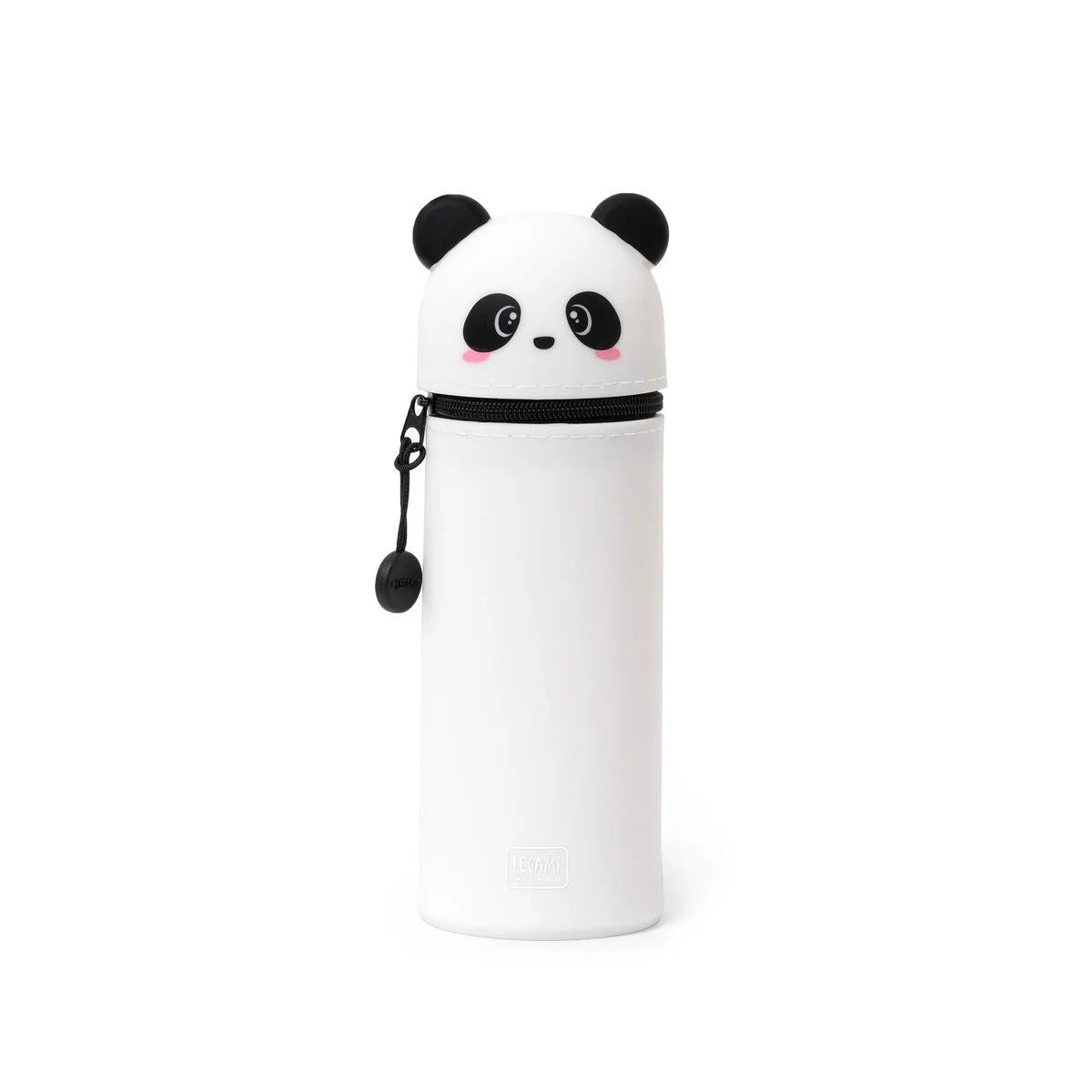 Kawaii 2-In-1 Soft Silicone Pencil Case - Panda - Anilas UK