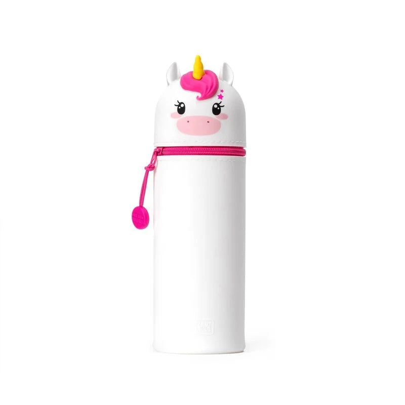 Kawaii 2-In-1 Soft Silicone Pencil Case - Unicorn - Anilas UK