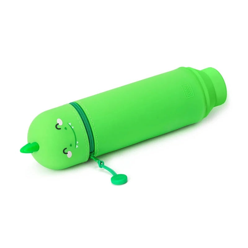Kawaii 2-In-1 Soft Silicone Pencil Case - Dinosaur - Anilas UK