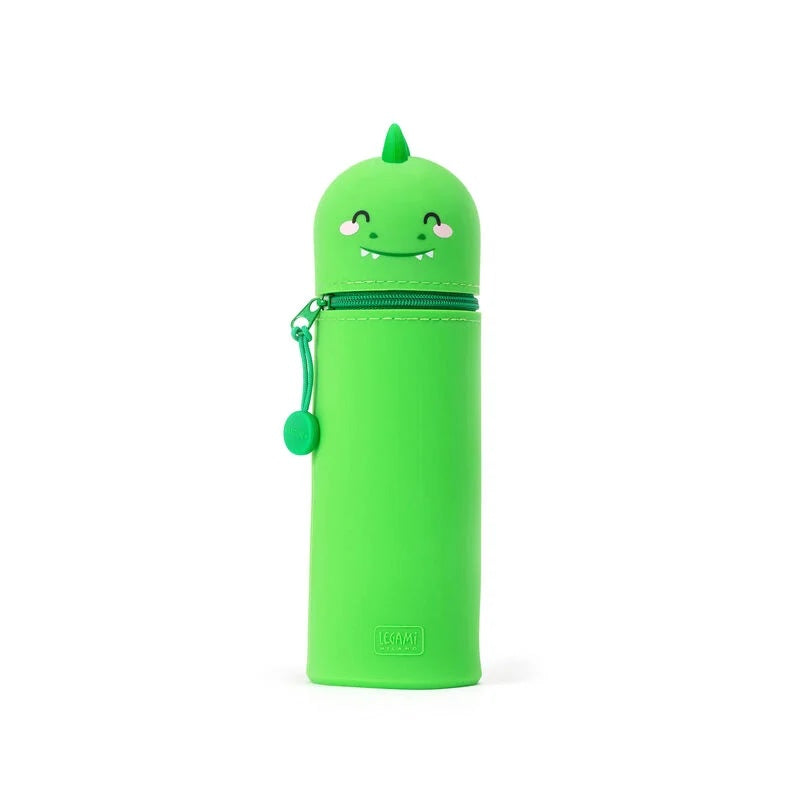 Kawaii 2-In-1 Soft Silicone Pencil Case - Dinosaur - Anilas UK