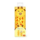 Legami Kawaii 2 in 1 Soft Silicone Pencil Case - Giraffe - Anilas UK