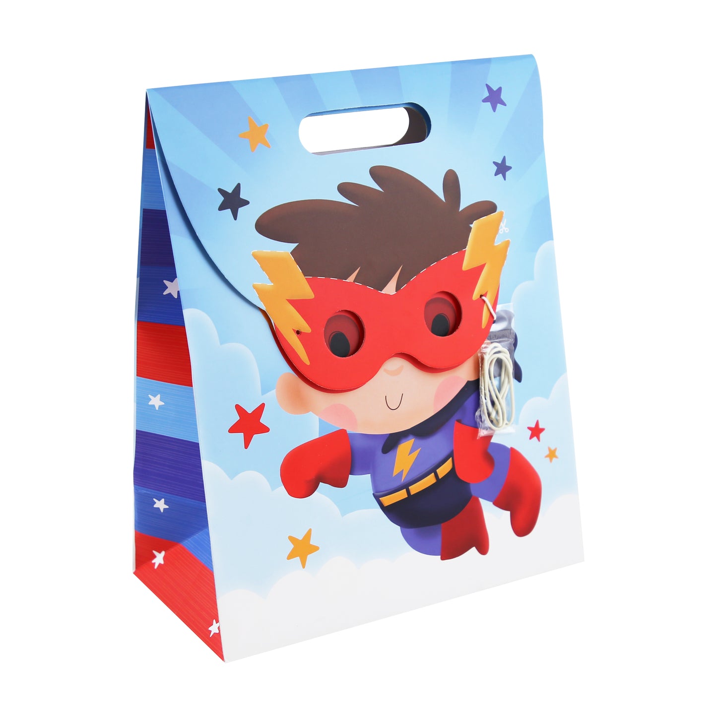 Super Mask Gift Paper Bag  - Bag with Paper Mask included. - Anilas UK