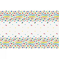 
              Rainbow Spots Happy Birthday Party Pack for 8 people - Anilas UK
            