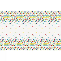 Rainbow Spots Happy Birthday Party Pack for 8 people - Anilas UK