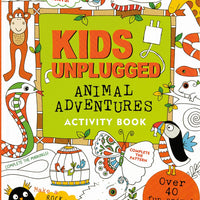 Copy of Kids Unplugged Animal Adventures Activity Book - Anilas UK