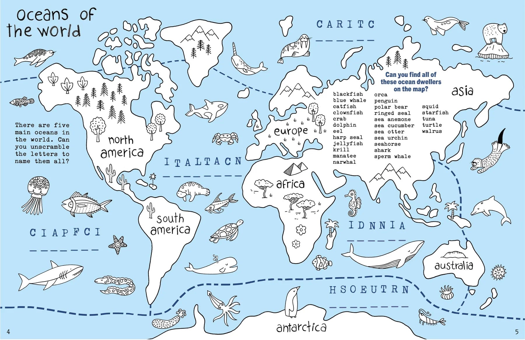 Kids Unplugged Ocean Quest Activity Book - Anilas UK