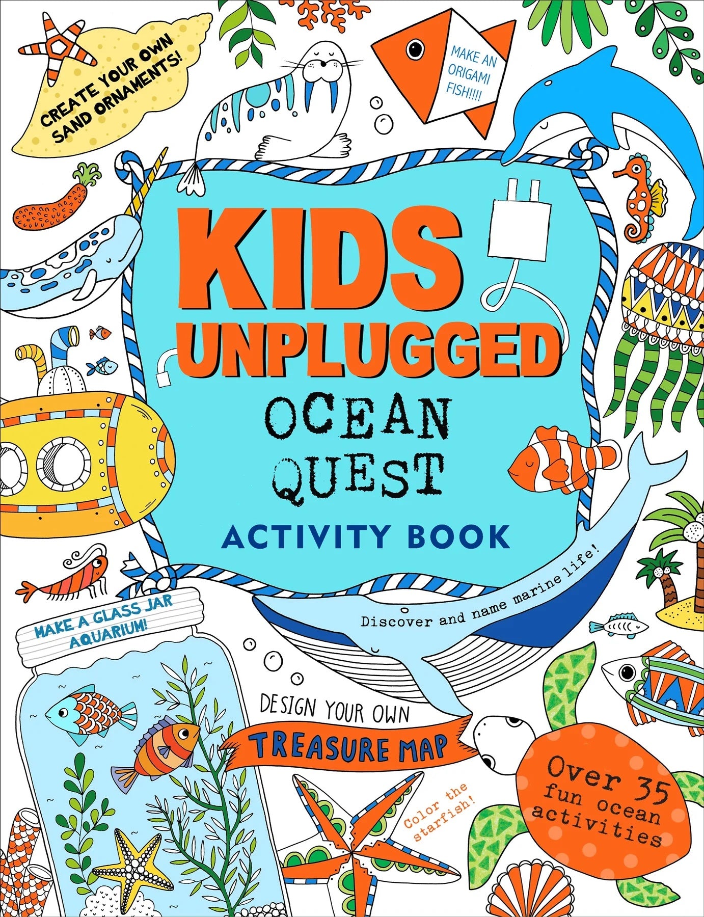 Kids Unplugged Ocean Quest Activity Book - Anilas UK