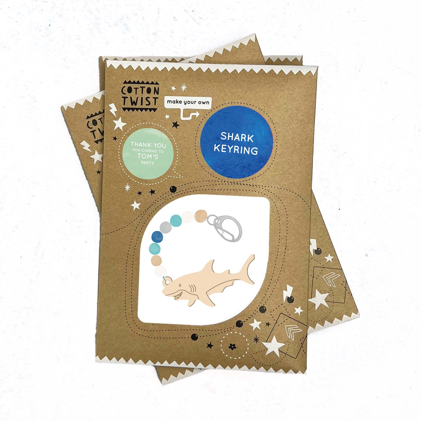 Make Your Own Shark Keyring - Anilas UK
