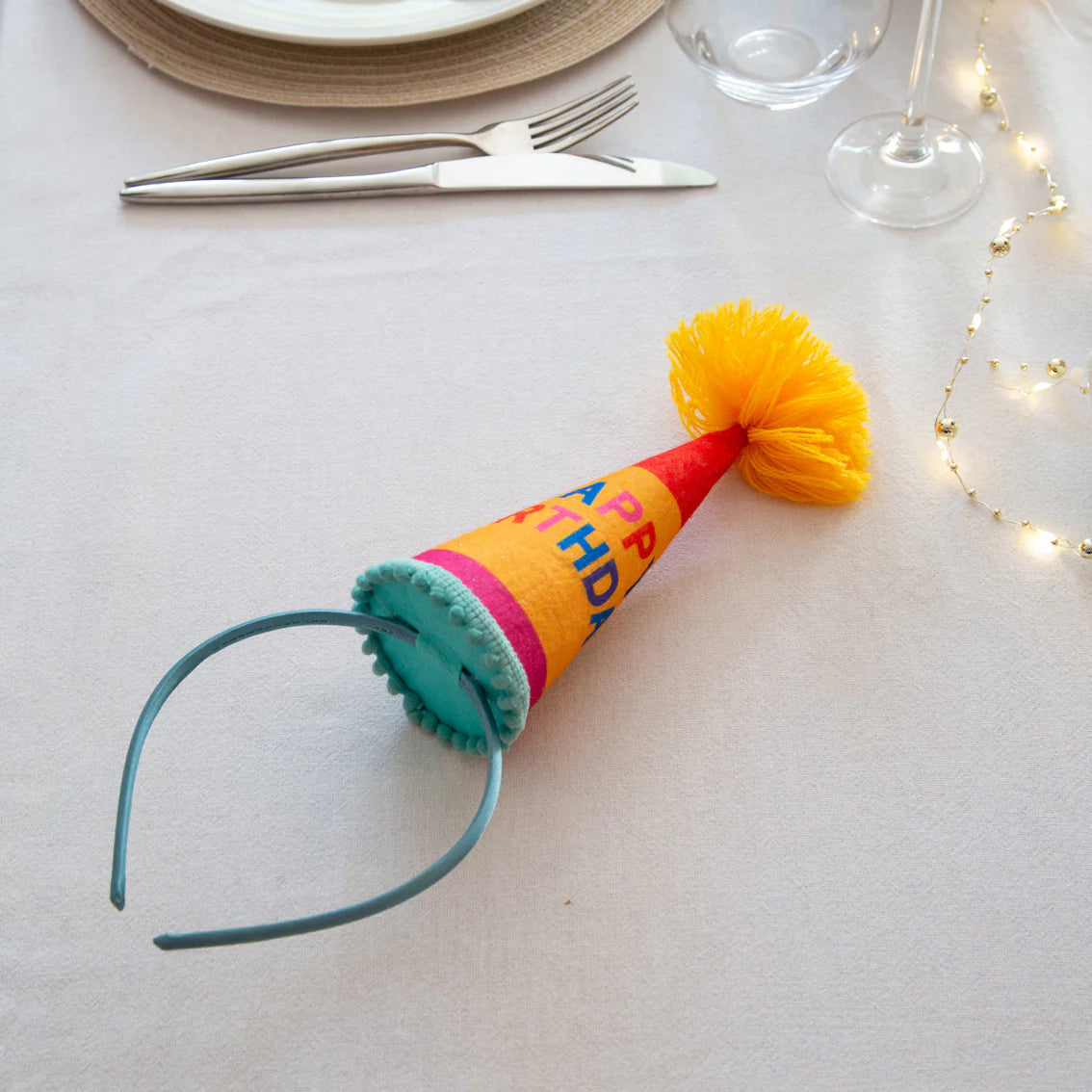 Birthday Brights Happy Birthday Headband - Anilas UK