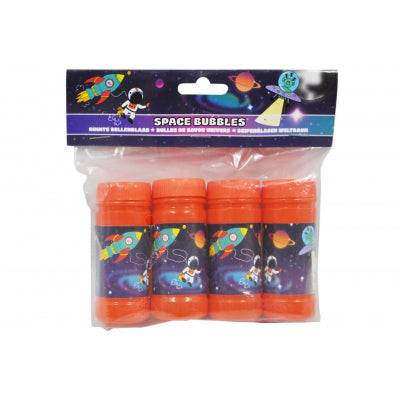 Space Bubbles & Wand (Pack of 4) - Anilas UK