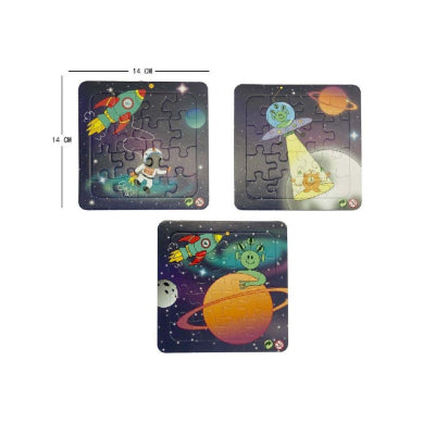 Mini Space Themed Jigsaw Puzzles - Anilas UK