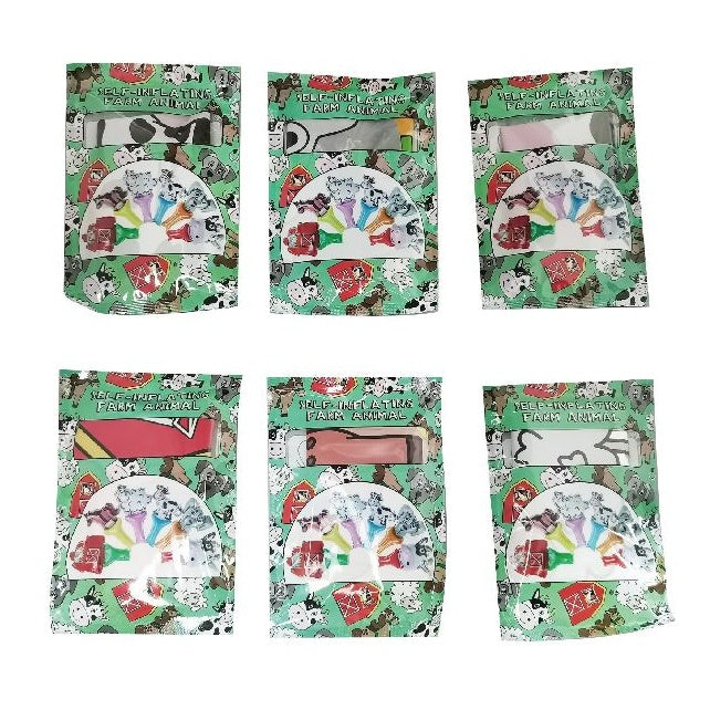 Self Inflatable Farm Animals Foil Balloon - Anilas UK