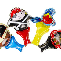 Self Inflatable Pirate Foil  Handheld Balloon