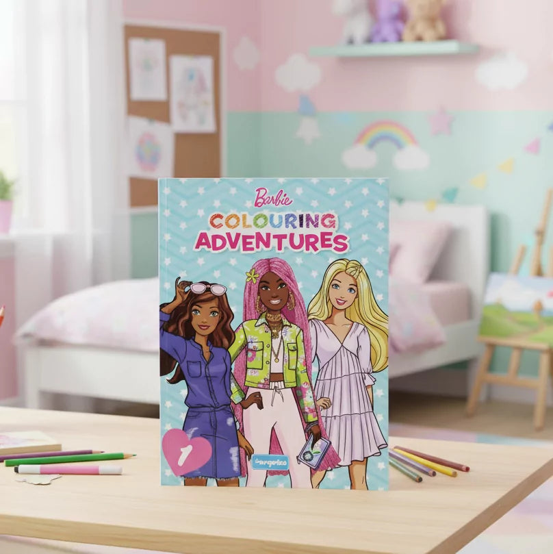 Barbie Colouring Adventures 1 Book 32 Pages - Anilas UK