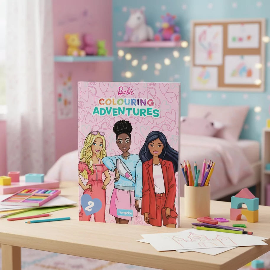 Barbie Colouring Adventures 2 Book 32 Pages - Anilas UK