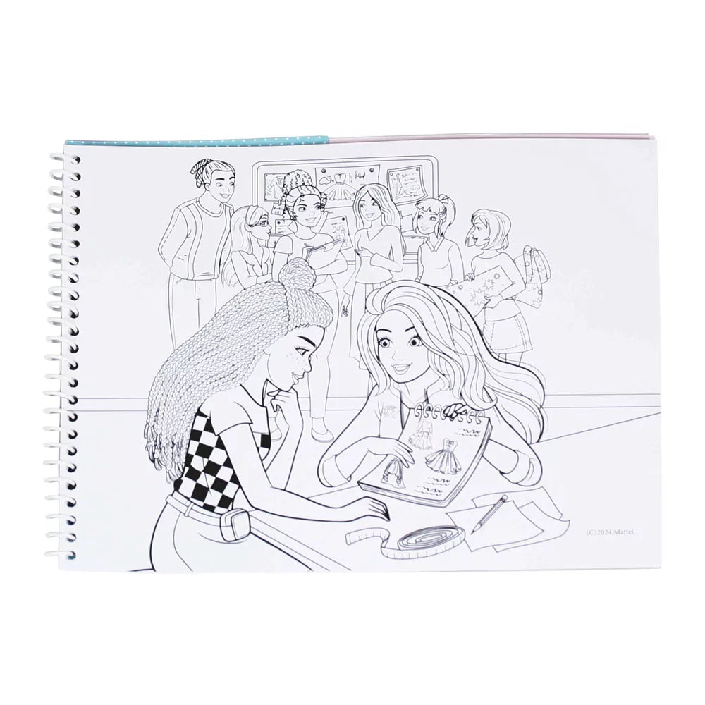 Barbie – Fashionista Colouring Book - Anilas UK