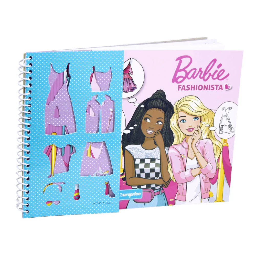 Barbie – Fashionista Colouring Book - Anilas UK