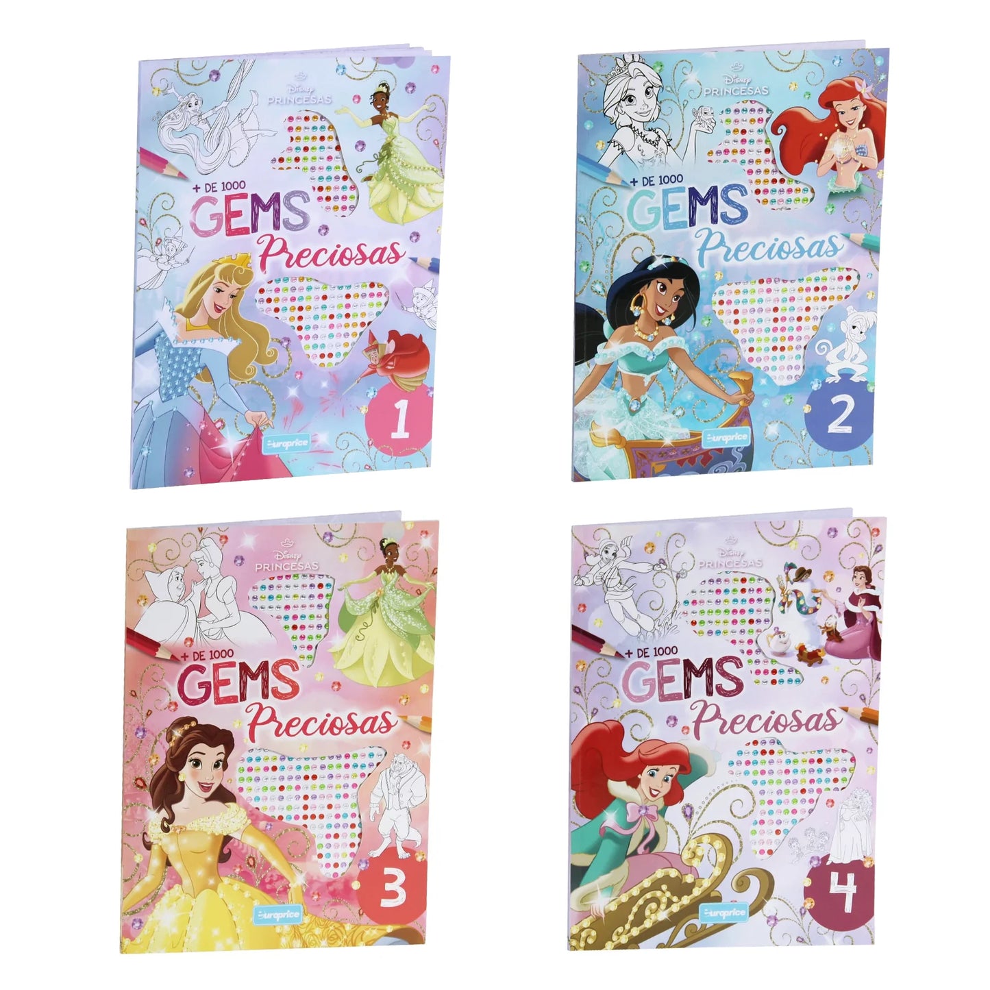 Disney Princess - Precious Gem Princesses - Anilas UK